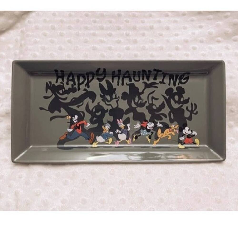 Disney Mickey & the Gang Happy Haunting Halloween Serving Plate-NEW